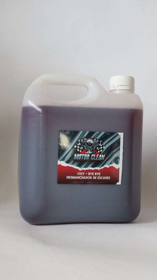 oxy bye bye - desmanchador de escapes ( 1 galon o 3.8 lts )